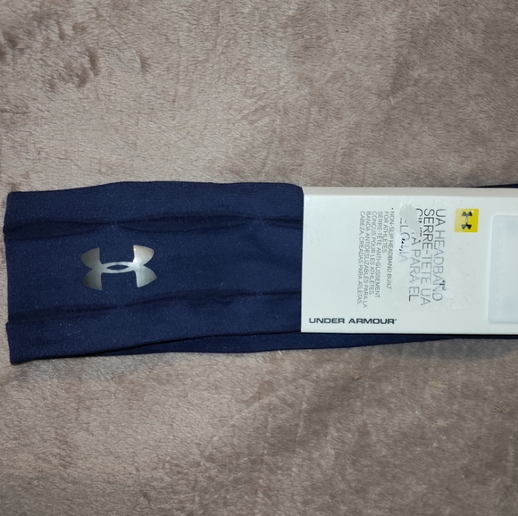 Under Armour Accessories Leftua Navy Blue Silver Workout Exercise